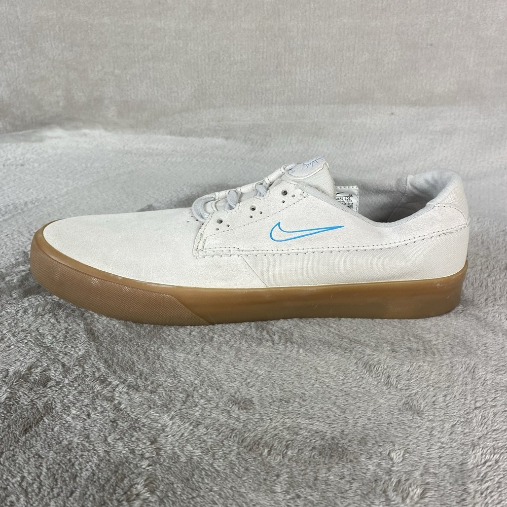 Nike Shane SB Mens Sneaker Shoes Size 10 ~ 9.5 White Skate **MISMATCH** NEW - Picture 2 of 13